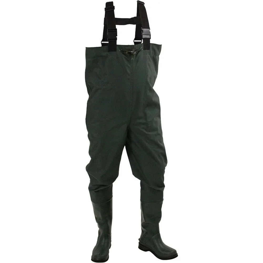 Frogg Toggs Cascades 2-ply Poly/Rubber Bootfoot Chest Wader - 2715343 - Size 8